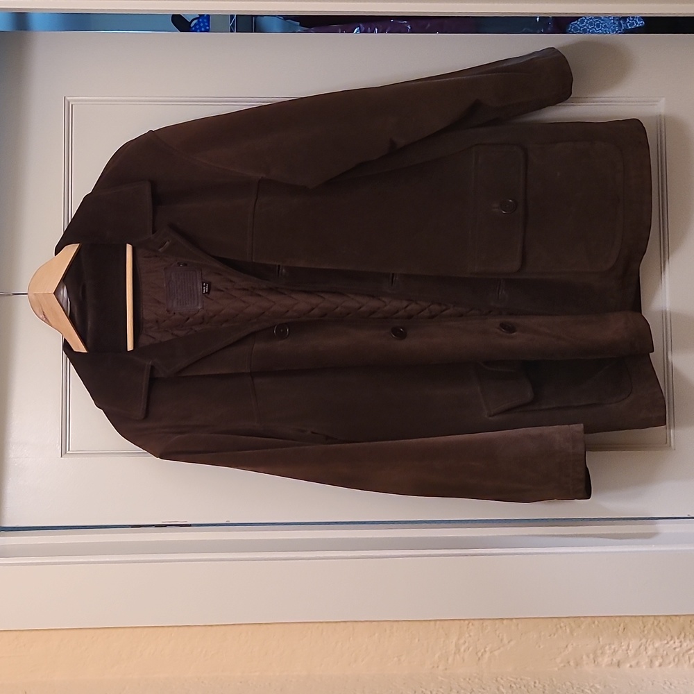 Men's Coach suede coat Vintage, great shape!